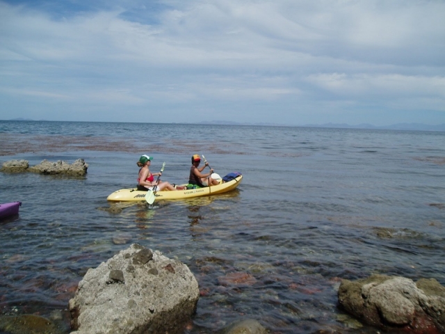  pagayer dans la mer 